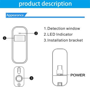 Wireless WiFi Smart Home Security DIY Alarm System DIY Home Wi-Fi Alarm Kit with Motion Detector,Notifications with app,Door/Window Sensor, Siren,Compatible with Alexa,NO Monthly Fees (LW-103)