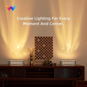woohlab Smart Light Bar, RGBICW Color Changing Ambient Lighting with Scene and Music Mode, Sync with Music, Smart APP Authority, DIY Colors, Gaming Lights for Bedroom, Home, Party, Gaming Room-1 Pack