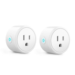Aoycocr Alexa Smart Plugs - Mini Bluetooth WIFI Smart Socket Switch Works With Alexa Echo Google Home, Remote Control Smart Outlet with Timer Function, No Hub Required, ETL/FCC Listed 4 Pack