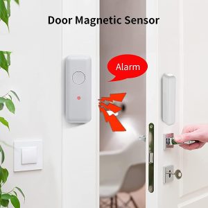 Clouree Home Alarm System, WiFi 4G Smart Home Security Alarm Kits with Siren, PIR Motion Sensor, Remote Controls, Window/Door Sensor
