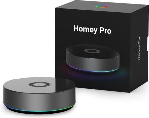 Homey Pro (Early 2023) | Smart Home Hub for Home Automation – Features Z-Wave Plus, Zigbee, Wi-Fi, BLE, Infrared, Matter & Thread. Compatible with Siri, Alexa & Google Home.