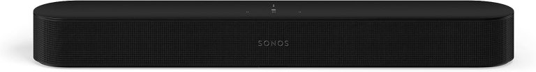 Sonos Beam (Gen 2). The compact smart soundbar for TV, music and more. (Black)