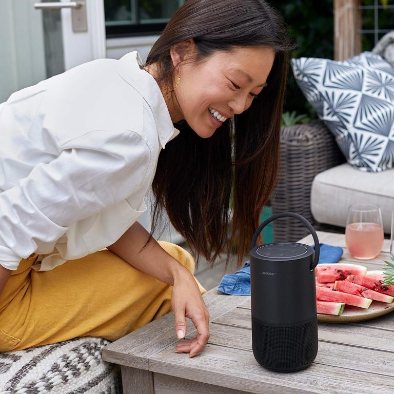 Bose Portable Smart Speaker — Wireless Bluetooth Speaker with Alexa Voice Control Built-In, Black