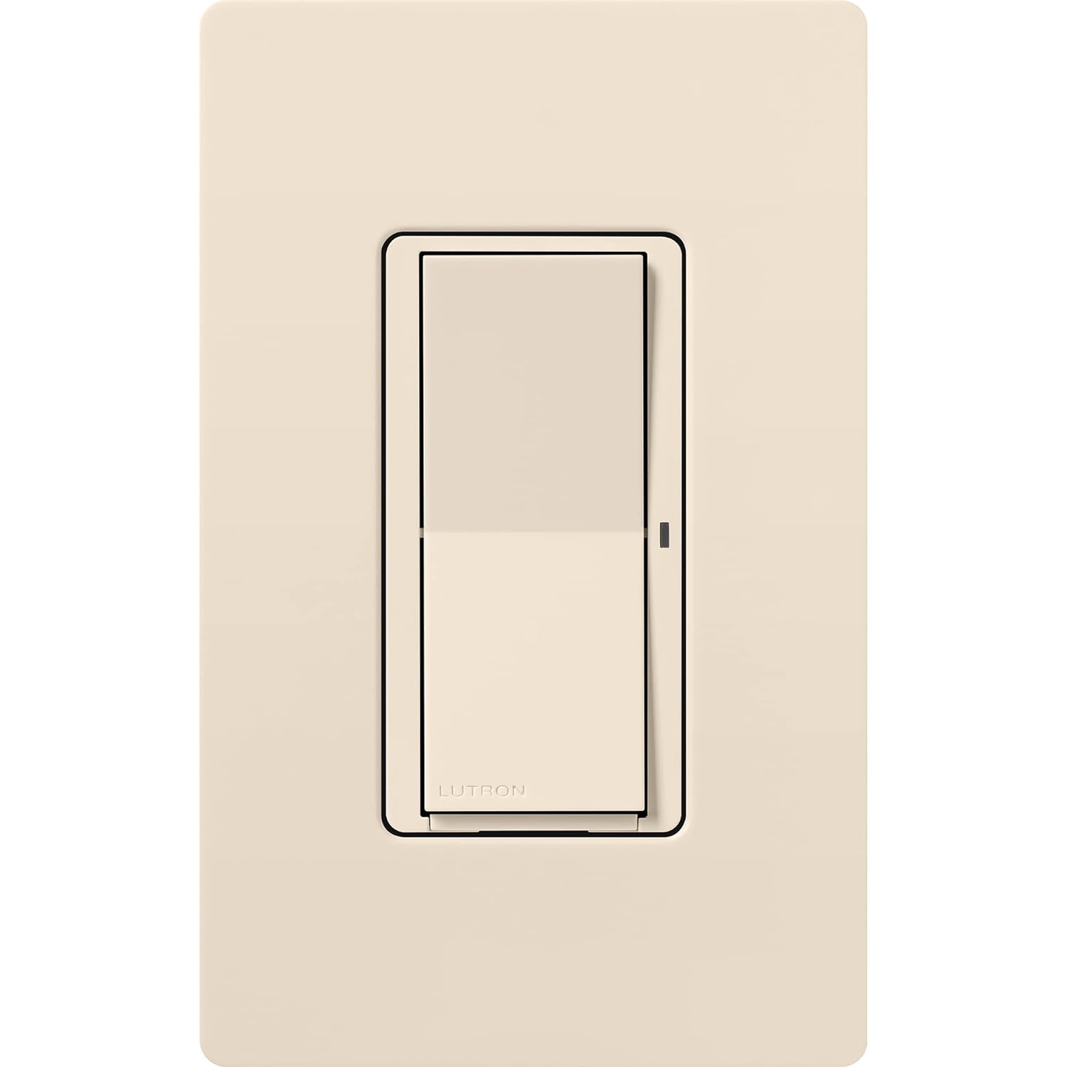 Lutron Claro Smart Switch for Caséta Smart Lighting, for On/Off Control of Lights or Fans | Neutral Wire Required | DVRF-5NS-BL| Black