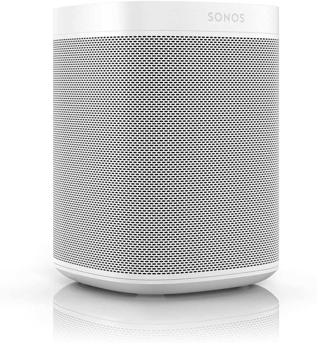 Sonos One (Gen 2) – Voice Controlled Smart Speaker with Amazon Alexa Built-in (Black)
