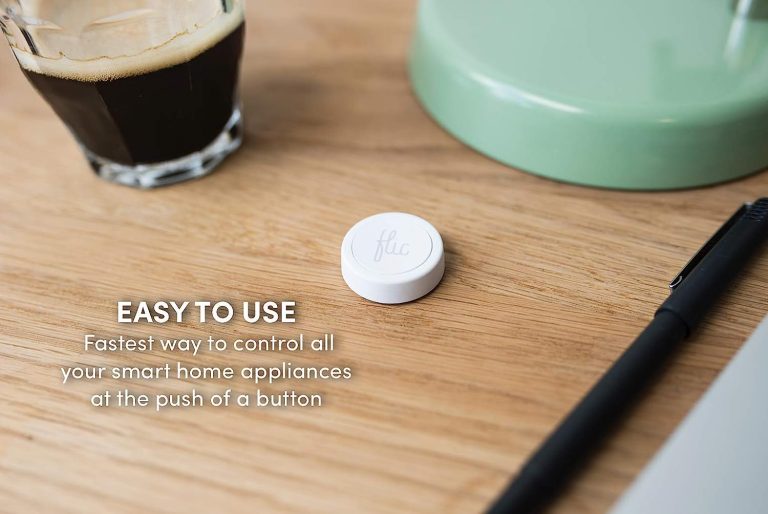 Flic 2 Smart button – Trigger Alexa & Apple HomeKit – 3 x Flic 2 buttons – Smart Home Control – Works with Hue, LIFX, IFTTT, IKEA Trådri, Sonos, Spotify and much more…