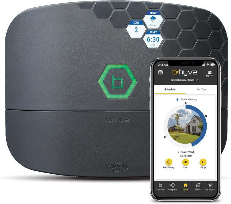 Orbit 57995 B-hyve XR Smart 16-Zone Indoor/Outdoor Sprinkler Controller, Compatible with Alexa