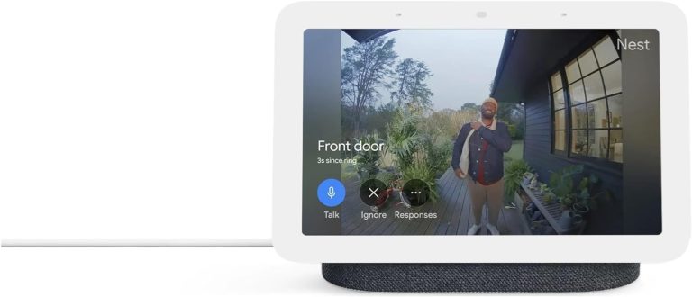 Google Nest Hub 7” Smart Display with Google Assistant (2nd Gen) – Chalk