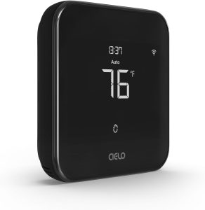 Cielo Smart Thermostat Eco | Supports Conventional Systems up to (2H/2C) & Heat Pumps (4H/2C) | Free C-Wire Adapter | Alexa, Google, Siri Shortcuts, SmartThings, IFTTT | DIY Installation (White)