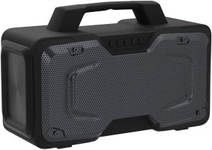 BUGANI Bluetooth Speaker, 80W Powerful Portable Wireless Speaker IPX7 Waterproof Speaker, Outdoor Loud Speaker with Handle 24H Playtime, Support Microphone AUX USB Suitable for Party, Pool, Singing