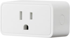 Amazon Basics Smart Plug, Works with Alexa Only, 2.4 GHz Wi-Fi, No Hub Required, 4-Pack, White