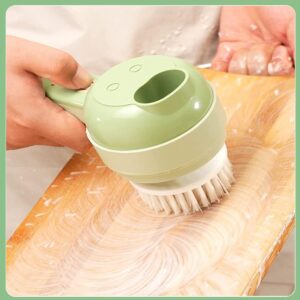5 in 1 Electric Vegetable Chopper, Mini Handheld Vegetable Chopper Set, Smart Kitchen Appliances, Electric Vegetable Cutter with Egg Beater and Clean Brush