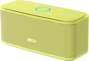 DOSS SoundBox Touch Wireless Bluetooth Speaker with 12W HD Sound and Bass, IPX5 Waterproof, 20H Playtime, Handsfree, for Office, Home, Outdoor, Travel-Upgraded