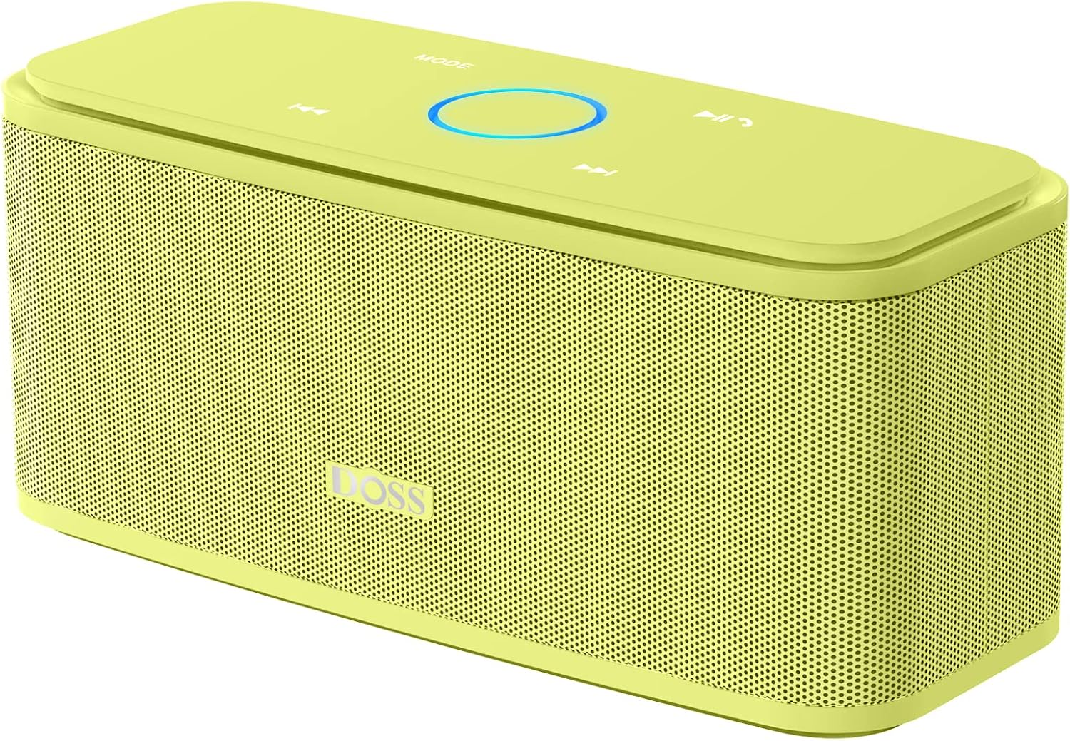DOSS SoundBox Touch Wireless Bluetooth Speaker with 12W HD Sound and Bass, IPX5 Waterproof, 20H Playtime, Handsfree, for Office, Home, Outdoor, Travel-Upgraded