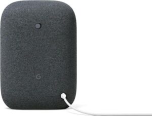 Google Audio (2-Pack) Smart Speakers – Wireless Bluetooth & Wi‑Fi Home Speaker Bundle with Powerful Stereo Sound, Multi-Room Audio Assistant Voice Control