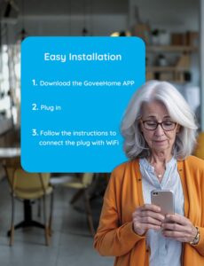 Govee Smart Plug 15A, WiFi Bluetooth Outlets 4 Pack Work with Alexa and Google Assistant, WiFi Plugs with Multiple Timers, Govee Home APP Group Control Remotely, No Hub Required, ETL&FCC Certified