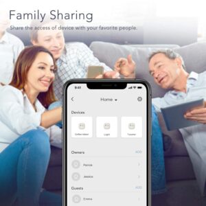 nooie Bluetooth Smart Plug, WiFi Mini Smart Outlet, Remote/Voice Control, Compatible with Alexa Google Home, Schedule Timer, Child Lock, ETL Certified, 2.4GHz Olny (2 Packs)