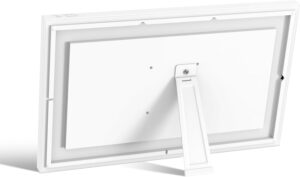 Digital Calendar, 15.6 Inch Wall Planner Electronic Calendar & Chore Chart, Smart Touchscreen Interactive Display for Family Schedules, Great for Organizing Your Routines, Wall & Desk Mountable