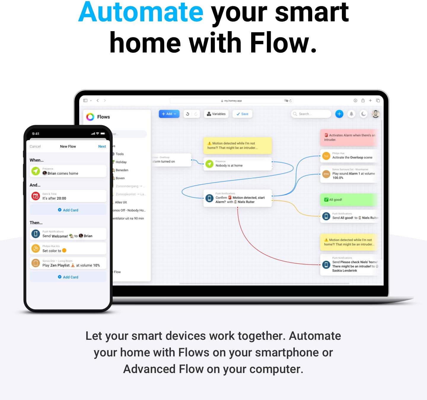 Homey Pro mini | Smart Home Hub for Home Automation – Features Zigbee, Ethernet, Matter & Thread. Compatible with Apple Siri, Amazon Alexa & Google Home.