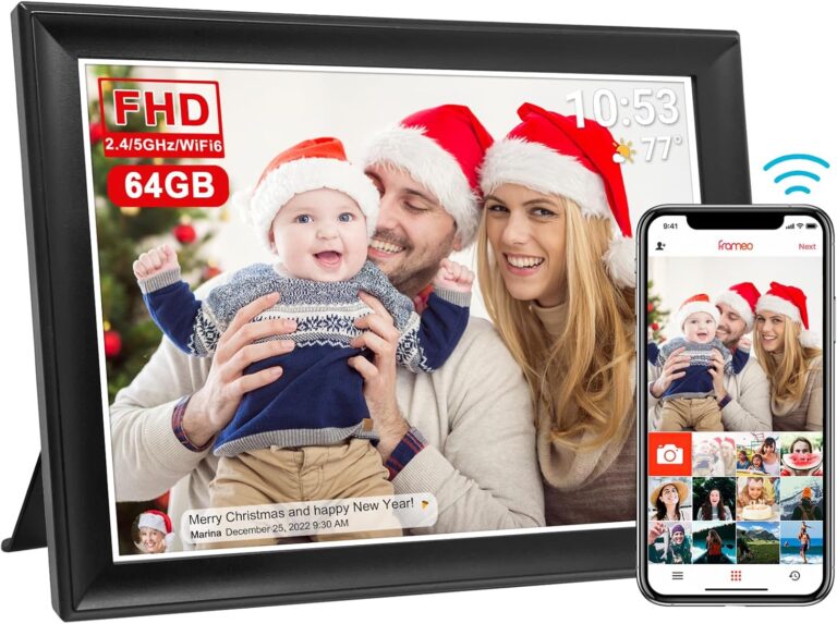 10.1 inch Wall Planner Digital Calendar & Chore Chart,Smart Touchscreen Interactive Display for Family Schedules,Hearth Display Digital Calendar,Electronic Picture Frame Share Moments from Anywhere