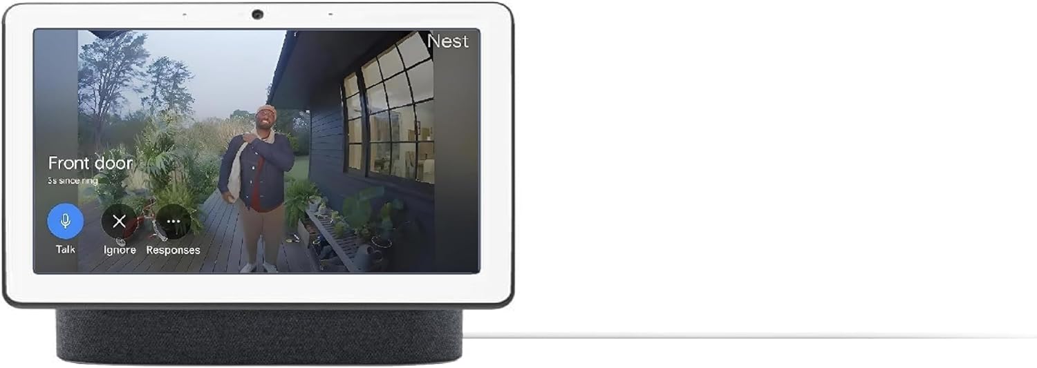 Google Nest Hub Max, Japan Model, Multi Language Nest Hub 10-inch with English Compatibility, H2A GA00639-JP (Charcoal)