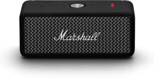 Marshall Emberton II Portable Bluetooth Speaker, Black & Brass