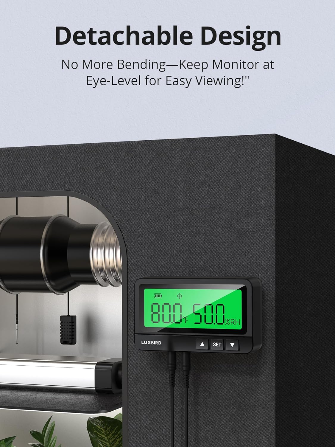 Luxbird WiFi Smart Temperature and Humidity Controller LTC-318-W