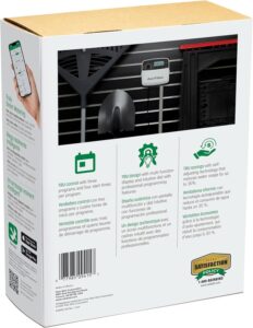 Rain Bird TRU8IW Timer and Smart WiFi Module Bundle, Program-Based Indoor Irrigation Sprinkler Controller/Timer, 8-Zone/Station