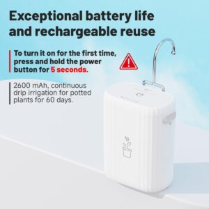 Automatic Plant Watering Devices for Indoor/Outdoor, GreenVation 2.4GHz WiFi Sprinkler Timer Self Watering System for Potted Plants, Smart Auto Drip Irrigation Kit for Garden (10 Zone)