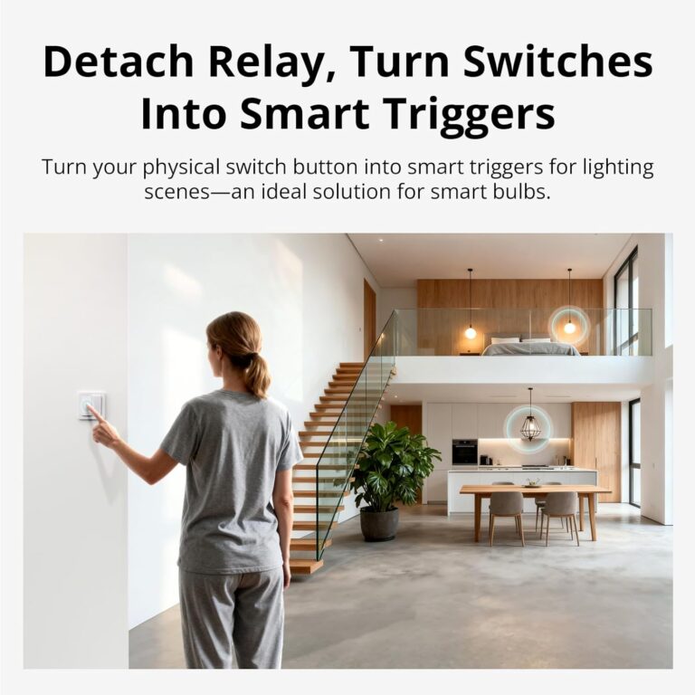 SONOFF MINI Duo-L Zigbee Smart Switch – No Neutral Wire, Zigbee 3.0, Dual Channel, Compact Design, Works with Alexa, Google Home