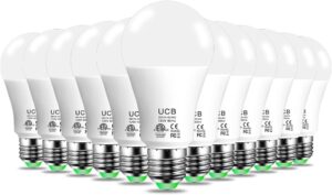 UCB Alexa Light Bulb 130W Equivalent, Smart Light Bulbs Warm White to Daylight Tunable, A19 E26 Bluetooth LED Bulbs Work with Alexa Only for Bedroom Kitchen Living Office No WiFi Required 4 Pack