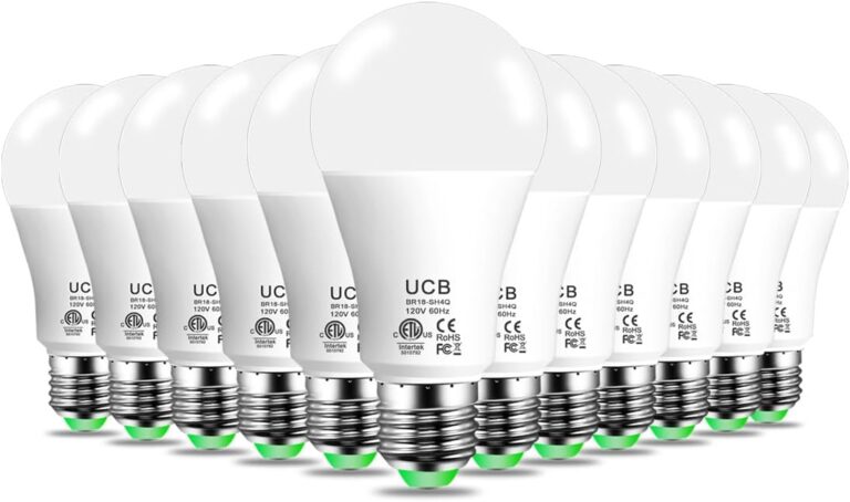UCB Alexa Light Bulb 130W Equivalent, Smart Light Bulbs Warm White to Daylight Tunable, A19 E26 Bluetooth LED Bulbs Work with Alexa Only for Bedroom Kitchen Living Office No WiFi Required 4 Pack