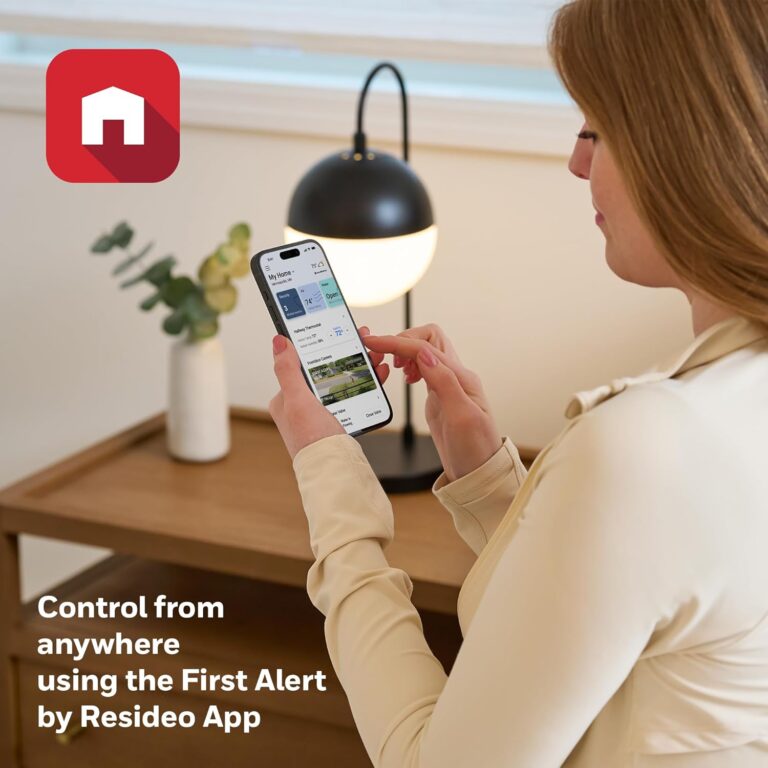 NEW! Honeywell Home Smart Thermostat, Conventional/Heat Pump Compatibility, WiFi Thermostat for Home, X2S, White