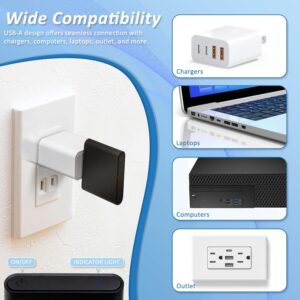 MANSNIX Hub for Motorized Blinds, Required Gateway for APP & Voice Control, Compatible with Tuya, Alexa & Google Home, USB Powered Smart Bridge for Electric Shades