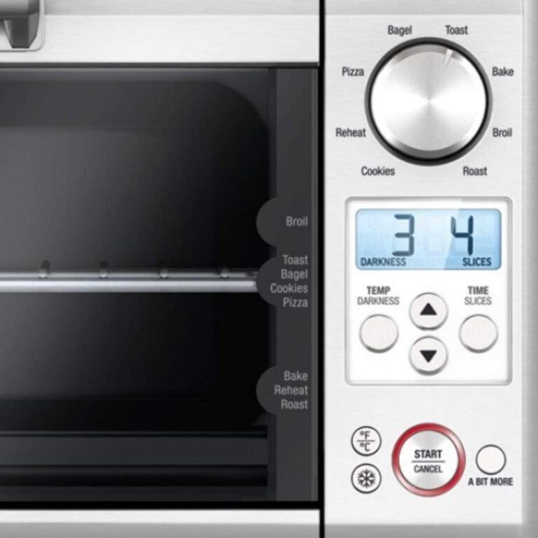 Breville BOV450XL Mini Smart Countertop Oven and Toaster Oven, Small, Brushed Stainless Steel
