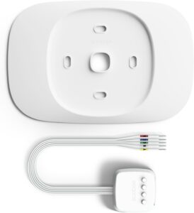 ecobee Smart Thermostat Essential with Trim Kit - Programmable Wi-Fi Thermostat, ecobee Trim Plate