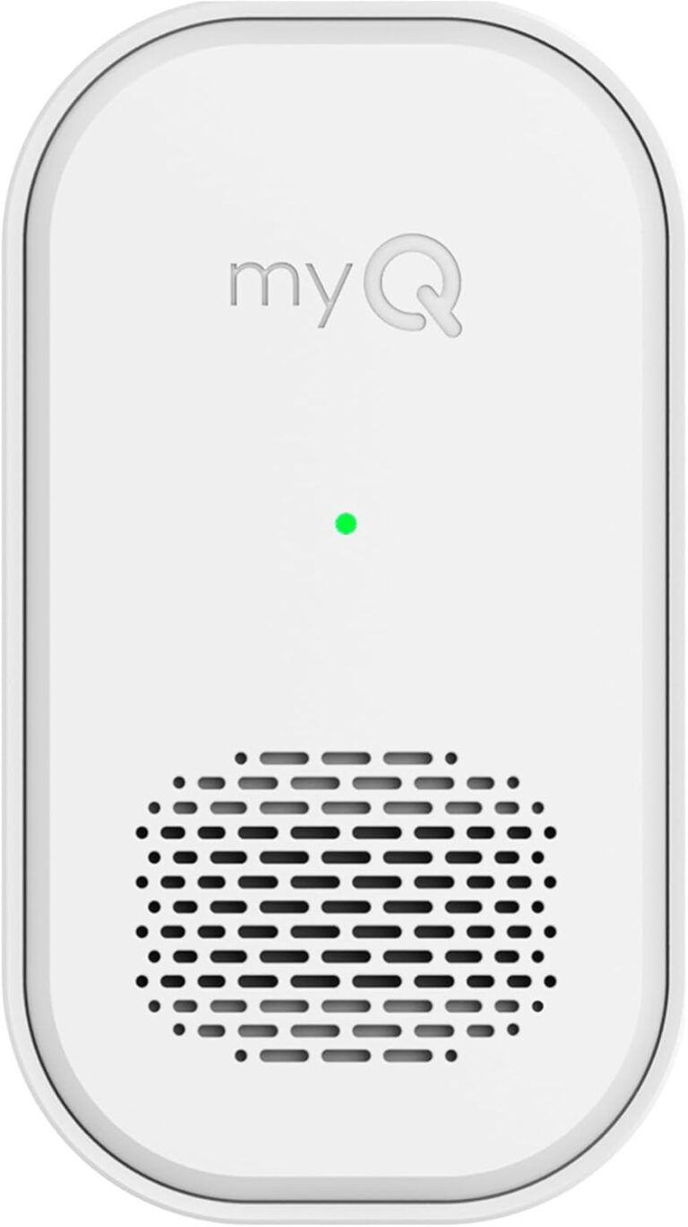 myQ Chime | Audible Alerts, Wi-Fi Enabled, Customizable Tones, Works with myQ Video Doorbell, myQ 3-in-1 Video Smart Lock, and myQ Smart Garage® Video Keypad