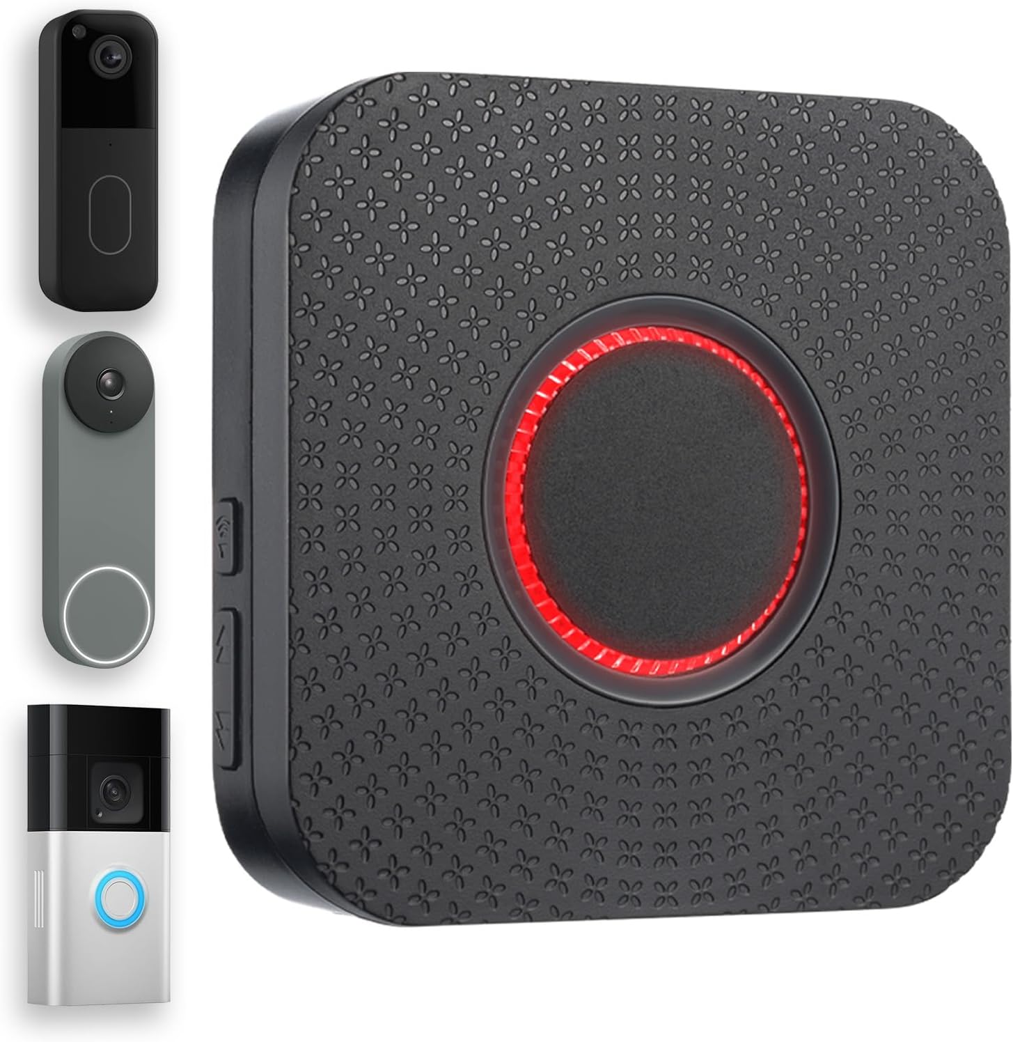 Smart Wireless Doorbell Chime for Google Nest & Blink & Ring Doorbell, No Wiring Needed, Whole-Home Range, 5 Volumes, 32 Chimes, Easy APP Setup