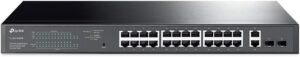 TP-Link TL-SG1428PE 24 Port Gigabit PoE+ Switch - Easy Smart Managed, 24 PoE+ Ports @250W, 2 SFP Slots, Auto Recovery, QoS, VLAN, IGMP, LAG