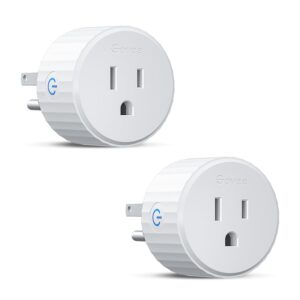 Govee Smart Plug, WiFi Outlet Compatible with Alexa and Google Assistant, Mini Smart Home Plugs with Timer Fuction & Group Controller, No Hub Required, ETL & FCC Certified, 2.4G WiFi Only (1 Pack)