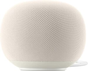 Google - Premium Audio Speaker- 360-Degree Sound (Porcelain)