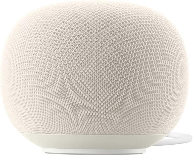 Google – Premium Audio Speaker- 360-Degree Sound (Porcelain)