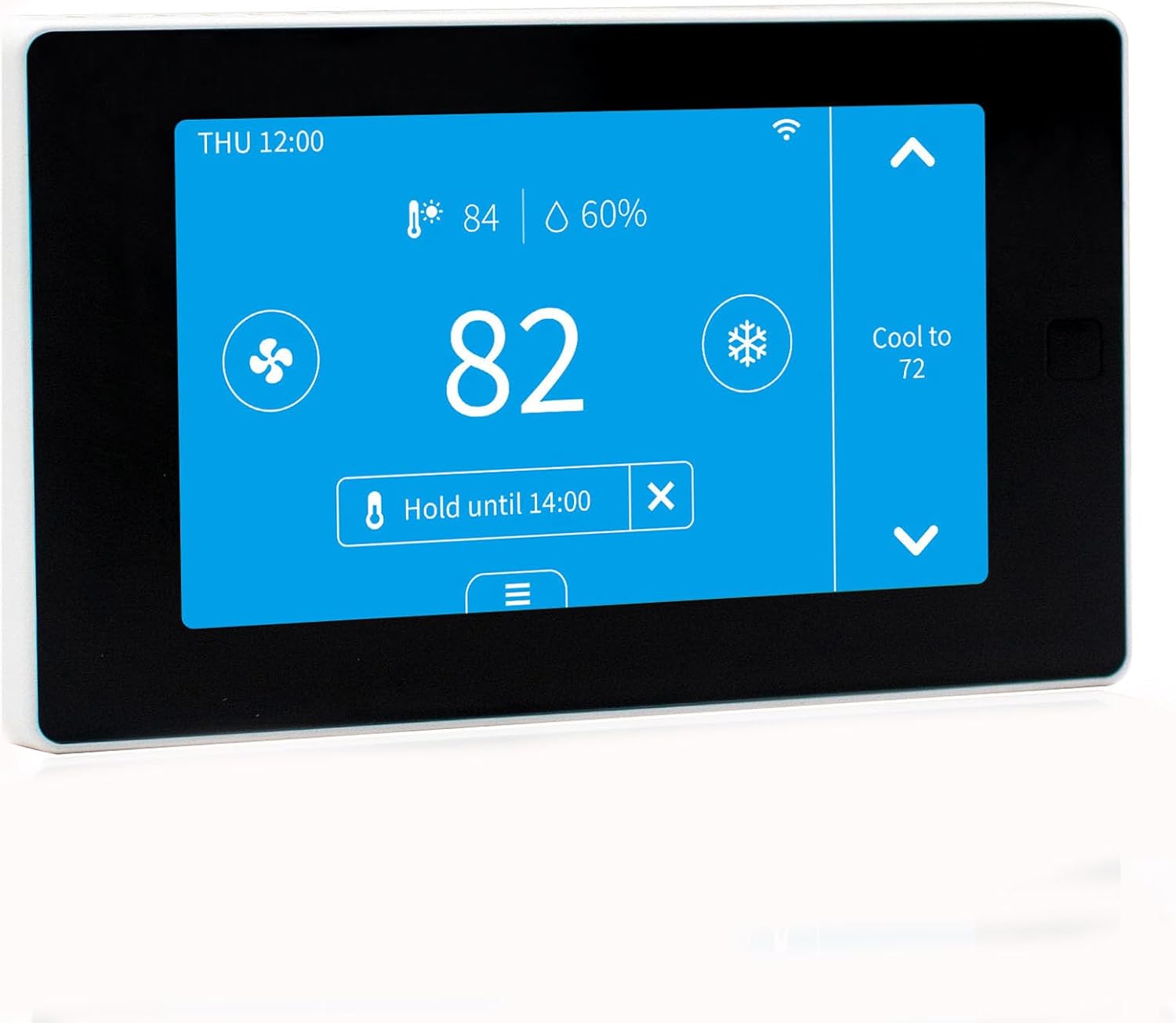 Smart Thermostat for House, WiFi Programmable Thermostat Compatible with Alexa and Google Assistant, Remote Control Tuya/Smart Life, C-Wire Required, Energy Saving