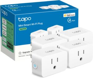 Kasa Smart Plug Mini, Smart Home Wi-Fi Outlet Works with Alexa & Google Home, Wi-Fi Simple Setup, No Hub Required – A Certified for Humans Device (HS105)