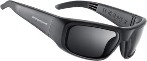 OHO Sport Open‑Ear Smart Glasses, Impact‑Resistant Bluetooth Sunglasses | 12H Playtime, Hands‑Free Calling, Music Playback, Voice Control, Lightweight & All‑Day Comfort for Cycling, Hiking & Running