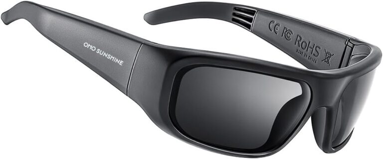 OHO Sport Open‑Ear Smart Glasses, Impact‑Resistant Bluetooth Sunglasses | 12H Playtime, Hands‑Free Calling, Music Playback, Voice Control, Lightweight & All‑Day Comfort for Cycling, Hiking & Running