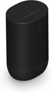 Sonos Move 2 - Black - Wireless Portable Bluetooth Speaker | 24-Hr Battery | IP56 Water & Dust Resistant | USB-C Charges Your Phone | WiFi | Trueplay | Deep, Dynamic Bass