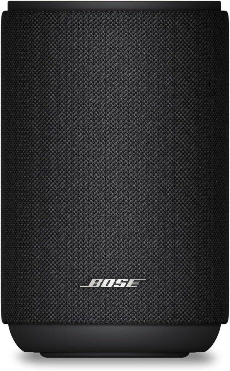 Bose New Lifestyle Ultra Speaker, Wireless Home Speaker, TrueSpatial Audio, CleanBass, AirPlay & Google Cast, Black