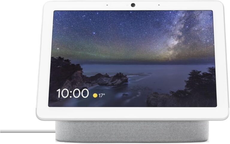 Google Nest Hub Max, Japan Model, Multi Language Nest Hub 10-inch with English Compatibility, H2A GA00426-JP (Chalk)